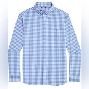Vineyard Vines Slim Fit Trucker Check Pattern Shirt